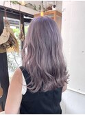 【ダブルカラー】ラベンダーグレージュ/ラベージュ/恵比寿