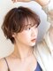 リュクス(LUXE)の写真/ショートヘアこそ、美しいカットラインが大切！細部までこだわったカット技術で、再現性の高い仕上がりに♪