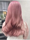 トレンド☆柔らか透け感たっぷりピンクベージュ