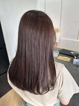 ユニ バイ マグ 長野店(Uni.by Mag) 美髪♪髪質改善カラー大人可愛い艶髪ベージュ