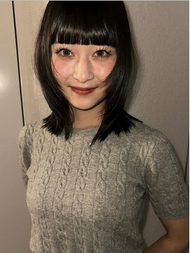 アルテペロ(arte pelo) 【artepelo】ぱつっとラインが可愛いモードボブ