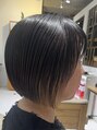 ヘアリゾート粋 リマ 銀座店(lima)&nbsp;艶やかさが洗練さを引き立てるショートボブにインナーカラー☆