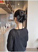 カチモリ/ツイン/シニヨン/お団子/ヘアセット/ヘアアレンジ/登戸