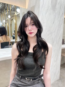 ロンド レア 天神大名店(Lond Le’a) 黒髪カタログ/オリーブグレー/ココアベージュ/小顔ヘア