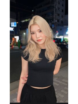 ニトバイアンキシム(nit by ahnkism) layer cut + high tone beige