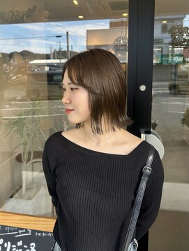 イト(itO.) 【ito 正木】オリーブカラー×カット×トリートメント