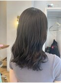 20代30代40代50代◎チャコールグレーフェミニンロング◎