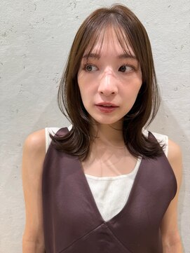 ロンドプランタン 恵比寿(Lond Printemps) オリーブグレー/グランマッシュ/ココアベージュ/レイヤーカット