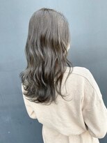 ジーナ 渋谷神南(Zina)&nbsp;ブリーチ無しグレージュ