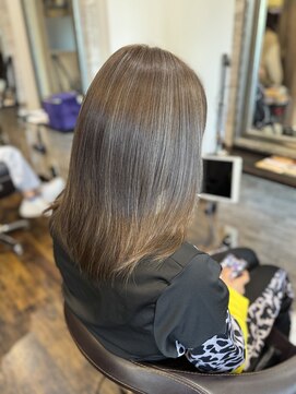 ヘアーサロン アモル(HAIR SALON Amor) #白髪ぼかし#ハイライト#ブリーチ#前髪カット