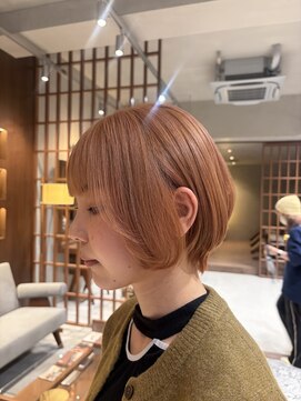 オーガニックトリコ 所沢(organic+tricot) 春におすすめ！オレンジベージュカラー