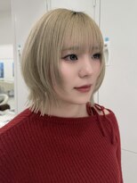 アイトーキョーエス 渋谷(AI TOKYO S) ピンクベージュ/アンブレラカラー/イメチェン/前髪/渋谷