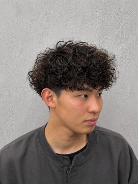 スター(STAR) メンズパーマ×スパイラルマッシュ｜ふわパーマ