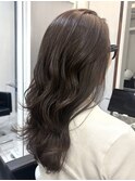 40代50代60代/脱白髪染め白髪ぼかしハイライト/バイオレット