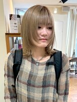 ナック 茶屋町(knack chayamachi)&nbsp;シアーベージュ×レイヤーミディ【阪急梅田】