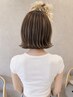 【オトナ女性に】カット+白髪ぼかしハイライトカラー+TR  ￥26400→￥19800