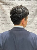 グレイスフルバーバー 赤坂見附店 大人のゆるっと毛流れパーマ