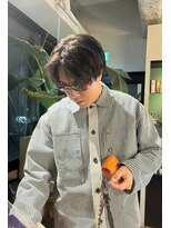 ビハインドザカーテン(BEHIND THE CURTAIN)&nbsp;【スタイリングを楽に】メンズセンターパート