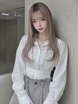 ロッソ 大橋店(Rosso)&nbsp;明るめグレージュのさらりロング【大橋】