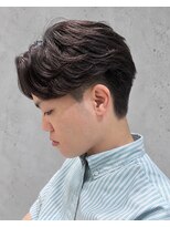 ハイプ マン 藤沢(HYPE MAN)&nbsp;フェザーパーマ毛流れパーマセンターパートニュアンス藤沢