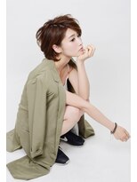 アース 熊本下通店(HAIR & MAKE EARTH)&nbsp;大人可愛いナチュラルミディアムボブ【EARTH下通店】
