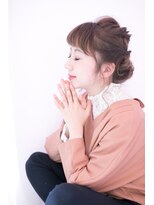 ヘアーアンドファッションシオミエイチ (hair＆fashion shiomi H) 【shiomi H】ゆるふわ アンニュイアップ