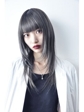 ココ 原宿(KOKO) #大人ガーリー#ダークアッシュ#ミディアムレイヤーカット