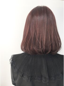 コピーヌ 高田馬場店(Copine) ミニマムボブ×イルミナベリーピンク