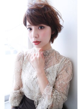 オーシャン(Ocean) [OCEAN Hair&Life]大人かわいいパーマスタイル☆ショートボブ☆