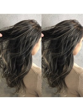 ヘアサロンエム 渋谷店(HAIR SALON M) 外ハネボブ/アッシュブラウン/ネオウルフ/デザインカラー