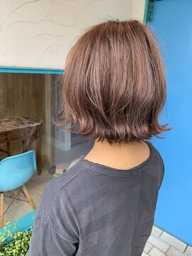 アトリエコパン(atelier copan) ラベンダーハイライトボブ