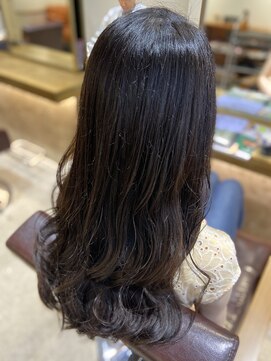 エイト 溝の口店(EIGHT) 【EIGHT溝の口】お客様スタイル_デザインカラー切りっぱなしボブ