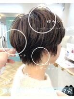 ロミー 本厚木(ROMMY.)&nbsp;骨格補正・小顔ショート☆3DカラーショートROMMY.田中