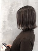 【Des.Art赤坂】大人可愛い×外ハネ×ダークアッシュ