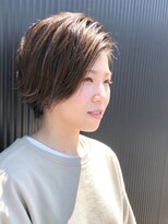 ポンテ 大野城店(ponte)&nbsp;《ハイライト×耳かけショートボブ》
