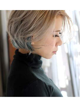 コンパス(COMPASS) ミントブルーミックスベージュ