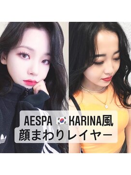 シェス 梅田茶屋町(shes) 韓国アイドル風ヘア