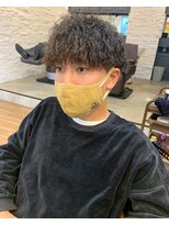 ノラキチジョウジ(NORA KICHIJOJI)&nbsp;#韓国マッシュ#メンズパーマ#ニュアンスマッシュ#センターパート