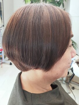 グラムゼロ 大人のショートボブスタイル