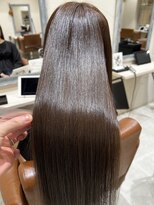 フレーム へアアンドトリートメント 天王寺北口店(FRAME)&nbsp;[FRAME 天王寺北口店] 艶カラー透け感ブラウン