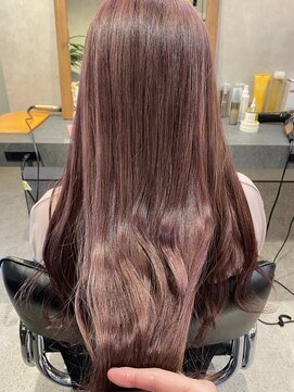 ソル(SOL by INFINI) ピンクブラウン/ブリーチ/ハイトーン