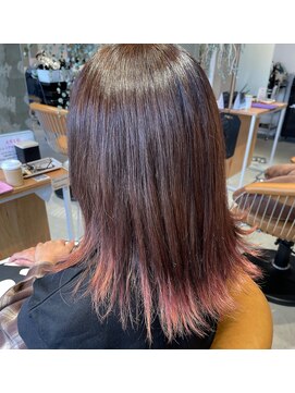 ギネス(Giness) 裾カラー×春ピンク