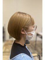 グランデュール サンストリート浜北店(GRANDEUR)&nbsp;ミニボブ　大人ショートヘア