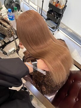 ロイス 神宮前(ROIS) 透明感ベージュカラー/ダブルカラー/ケアブリーチ[表参道駅]