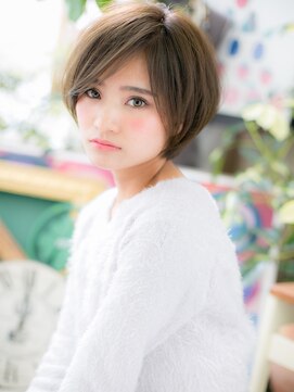 カバーヘア ブリス 戸田公園西口店(COVER HAIR bliss) くすみカラーアシンメトリー前下がりボブh2戸田公園20代30代40代