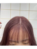 ガーランド(Girland)&nbsp;【girland】ピンクカラー 韓国風/レイヤーカット