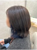 インナーカラー♪ディープブルー♪