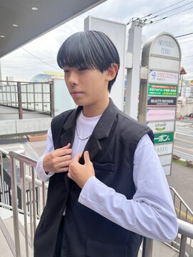 アイズ 海老名(AIZU) シースルーマッシュ ナチュラル マッシュ 眉毛