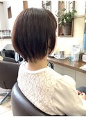 【見附　今町】ミディアムショート　似合わせ