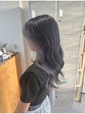 フェイスフレーミンググレーカラー